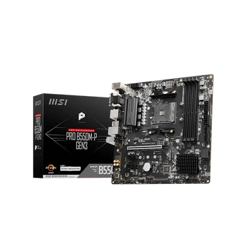 MSI Alaplap AM4 PRO B550M-P GEN3 AMD B550, mATX