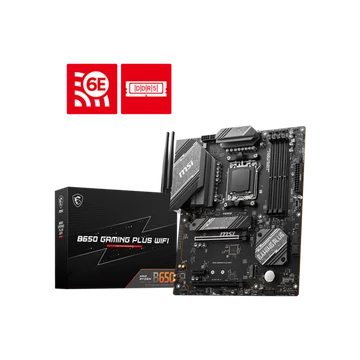 MSI Alaplap AM5 B650 GAMING PLUS WIFI AMD B650, ATX