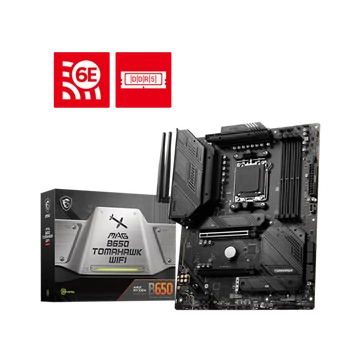 MSI Alaplap AM5 MAG B650 TOMAHAWK WIFI AMD B650, ATX