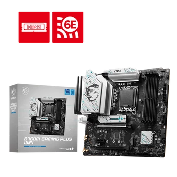 MSI Alaplap S1700 B760M GAMING PLUS WIFI Intel B760, mATX
