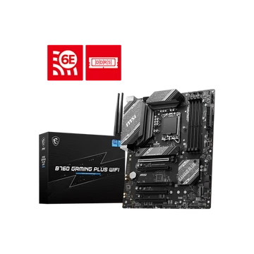 MSI Alaplap S1700 B760 GAMING PLUS WIFI Intel B760, ATX