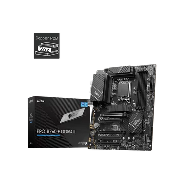 MSI Alaplap S1700 PRO B760-P DDR4 II Intel B760, ATX