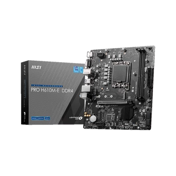MSI Alaplap S1700 PRO H610M-E DDR4 Intel H610, mATX