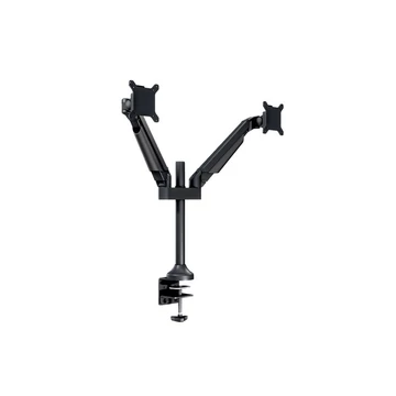 MULTIBRACKETS 2 karos asztali konzol, M VESA Gas Lift Arm Dual Black HD (15-32&quot;, max.VESA: 100x100 mm, 21 kg)