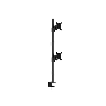 MULTIBRACKETS Asztali konzol (2 képernyős rögzítőkar), M VESA Deskmount Officeline Dual Vertical Black (15-30&quot;)