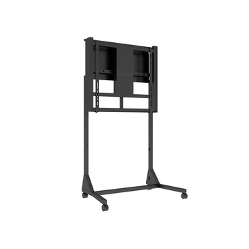 MULTIBRACKETS Gurulós motoros padlóállvány, M Motorized Floorstand 80 kg Black HD (42-110&quot;)