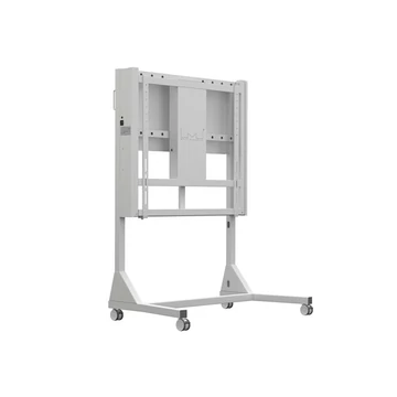 MULTIBRACKETS Gurulós motoros padlóállvány, M Motorized Floorstand 80 kg White HD (42-110&quot;)