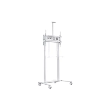 MULTIBRACKETS Gurulós motoros padlóállvány, M Motorized Floorstand XL 150kg White (42-100&quot;, max.VESA: 1000x600 mm)