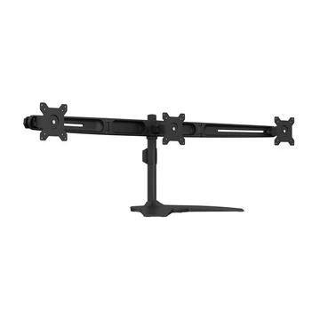MULTIBRACKETS Asztali állvány (3 képernyős rögzítőkar), M VESA Desktopmount Triple Stand 15-24&quot; (max.VESA: 100x100 mm)