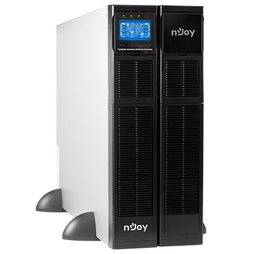 NJOY Szünetmentes Balder 6000, 6000VA, 6000W, Online rack (2U), LCD display (2U Baterry Pack)