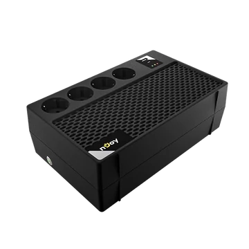 NJOY Szünetmentes RENTON 650 PLUS, 650VA, 360W, Line-interactive 4x Schuko