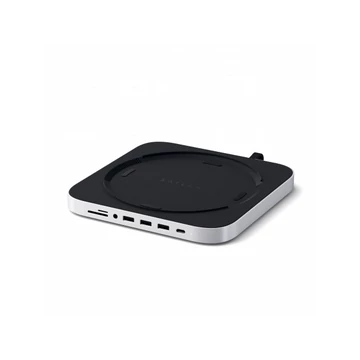 Satechi Aluminium Type-C Stand and Hub for Mac Mini - Silver