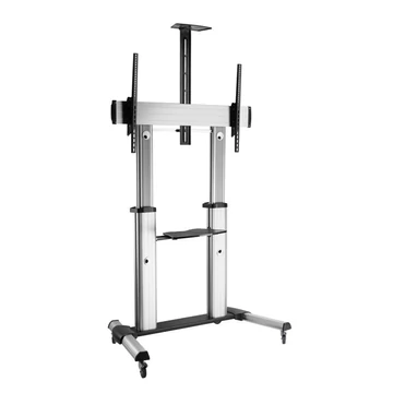 TECHLY ICA-TR24 gurulós teleszkópos padlóállvány, 60-100&quot; LED/LCD kijelzőhöz