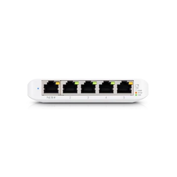 UBiQUiTi Switch 5x1000Mbps (POE Input), Menedzselhető, Asztali - USW-FLEX-MINI