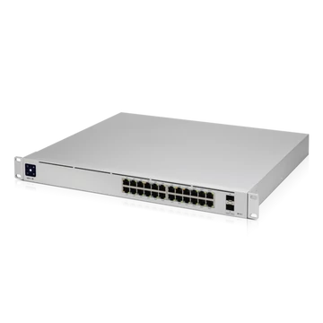 UBiQUiTi Switch 24x1000Mbps (24xPOE+) + 2x10000Mbps SFP+, Menedzselhető, Rackes - USW-PRO-24-POE
