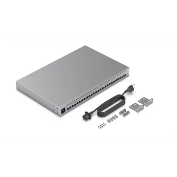 UBiQUiTi Switch 24x10000Mbps + 2x25000Mbps SFP28, Menedzselhető, Rackes - USW-ENTERPRISEXG-24