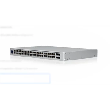 UBiQUiTi Switch 48x1000Mbps (32xPOE+) + 4x1000Mbps SFP, Menedzselhető, Rackes - USW-48-POE