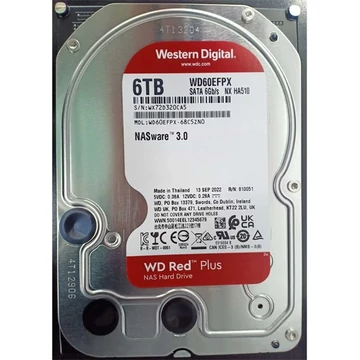 WESTERN DIGITAL 3.5&quot; HDD SATA-III 6TB 5400rpm 256MB Cache, CAVIAR Red Plus