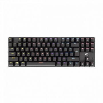WHITE SHARK COMMANDOS mechanikus (blue switch) gamer billentyűzet (magyar), fekete