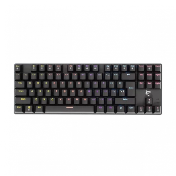 WHITE SHARK COMMANDOS mechanikus (red switch) gamer billentyűzet (angol), fekete