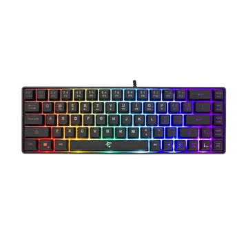 WHITE SHARK GK-2201B-US RONIN-B fekete membrán gamer billentyűzet (US)
