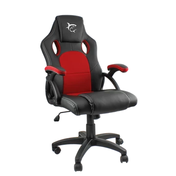WHITE SHARK KINGS THRONE gamer szék fekete/piros