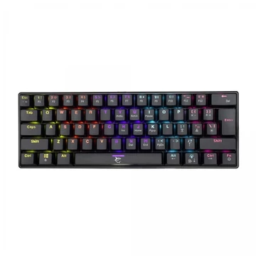 WHITE SHARK SHINOBI mechanikus (red switch) gamer billentyűzet, fekete (angol)