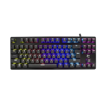 WHITE SHARK SPARTAN mechanikus (blue swtich) fém gamer billentyűzet (angol)