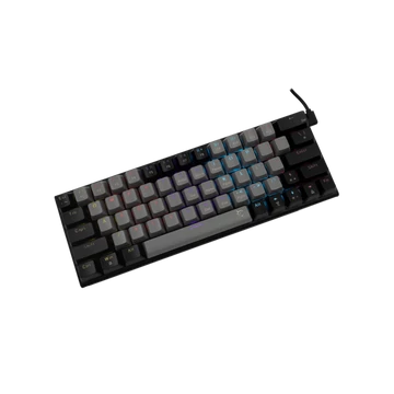 WHITE SHARK WAKIZASHI-G-B/BL-US, GK-002172-G-B/BL-US szürke/fekete mechanikus gamer billentyűzet, angol