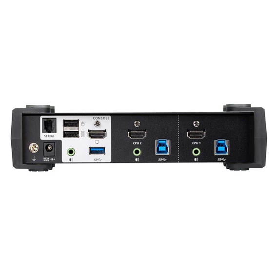 ATEN KVMP Switch USB 3.0, 4K HDMI, Dual Di splay, 2 port