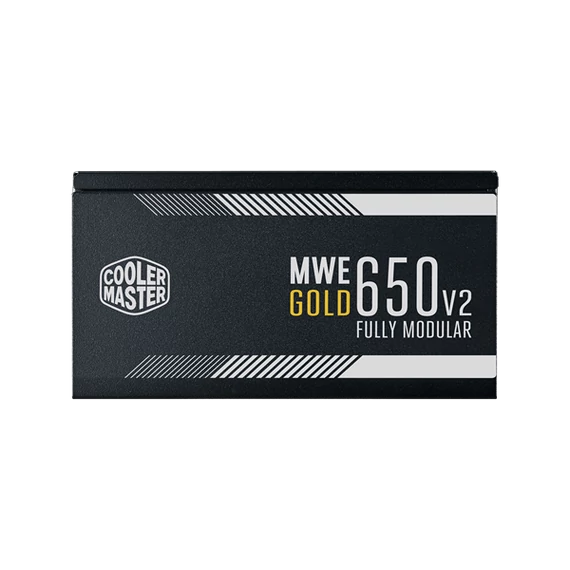 COOLER MASTER Tápegység Moduláris, MWE 650W, 12cm, 80+ Gold V2, Aktív PFC