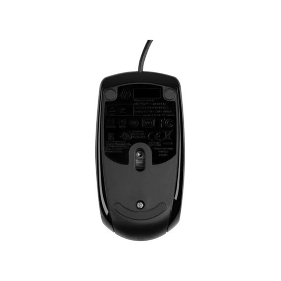 HP vezetékes egér X500 - fekete