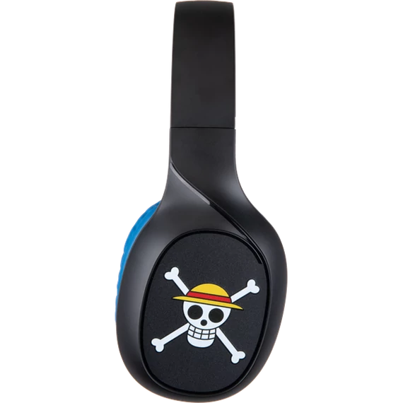 KONIX - ONE PIECE 2.0 Fejhallgató Vezeték Nélküli Bluetooth Gaming Stereo, Mikrofon, Fekete-Kék