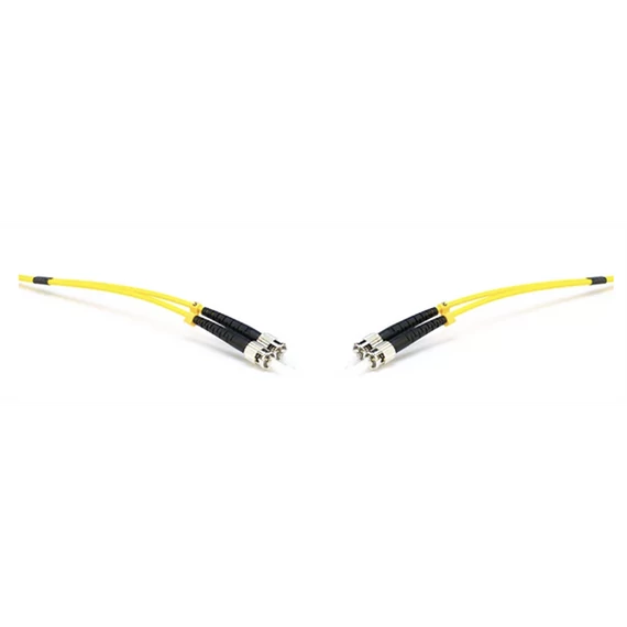 LINKEASY Duplex patch kábel  4 x ST/UPC csatlakozóval, 3mm duplex core 9/125 LSZH, 20 m