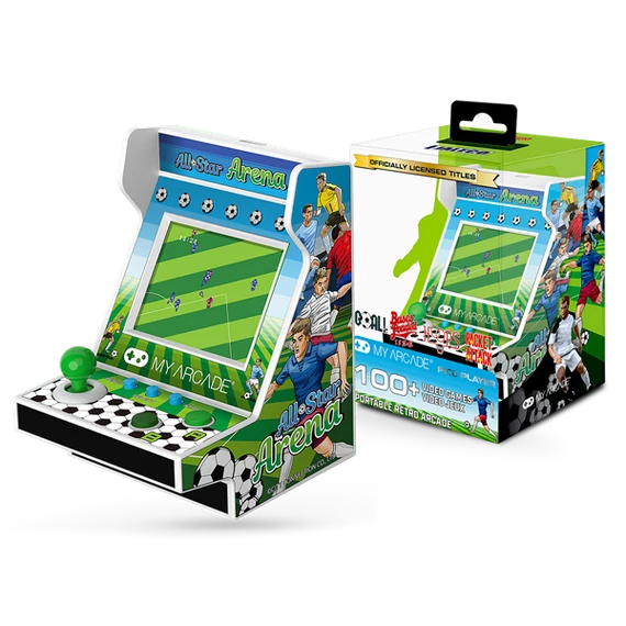 MY ARCADE Játékkonzol All-Star Arena 100+ Pico Player Retro Arcade 3.7