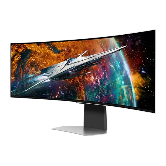 SAMSUNG Ívelt Gaming 240Hz OLED monitor 49