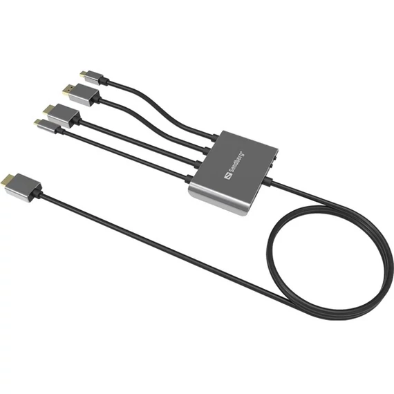 SANDBERG Kábel, All-In-1 Display Adapter Hub