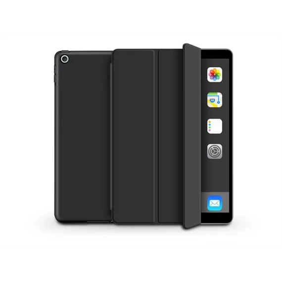 TECH-PROTECT APPLE IPAD 9.7 (2017/2018) TABLET TOK (SMART CASE) ON/OFF FUNKCIÓVAL - BLACK (ECO CSOMAGOLÁS)