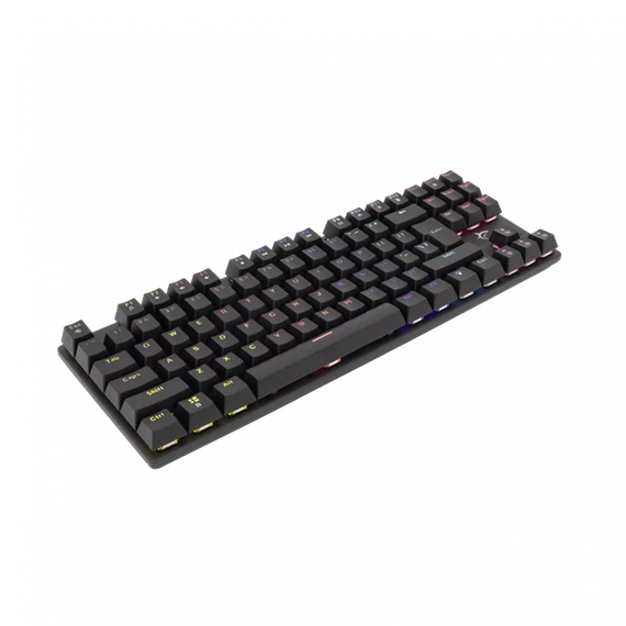 WHITE SHARK COMMANDOS mechanikus (red switch) gamer billentyűzet (magyar), fekete
