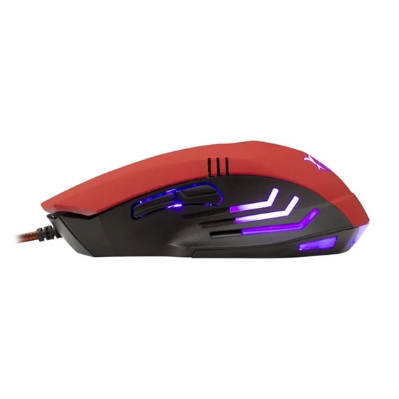 WHITE SHARK HANNIBAL-2 piros gamer egér