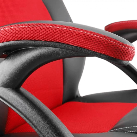 WHITE SHARK KINGS THRONE gamer szék fekete/piros