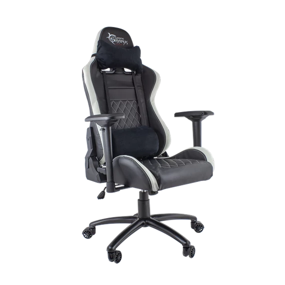 WHITE SHARK NITRO-GT gamer szék fekete/fehér