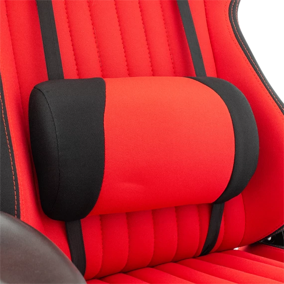 WHITE SHARK RED DEVIL gamer szék piros/fekete maximális terhelhetőség 150 kg