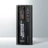 AXAGON EEM2-GTO Thin Oval SuperSpeed+ USB-C - NVMe M. 2 külső ház, fekete