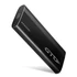 AXAGON EEM2-GTO Thin Oval SuperSpeed+ USB-C - NVMe M. 2 külső ház, fekete