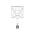 MULTIBRACKETS Asztali konzol, M Deskmount XL White (32-55