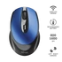 TRUST Vezeték nélküli tölthető egér 24018 ( Zaya Rechargeable Wireless Mouse - blue)