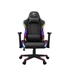 WHITE SHARK THUNDERBOLT RGB gamer szék fekete/piros varrás